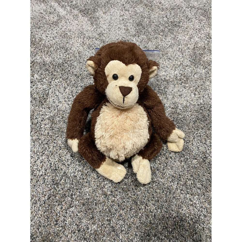 Ganz Webkinz Chimpanzee Monkey‎ Plush Brown Tan Stuffed Animal Toy No Code